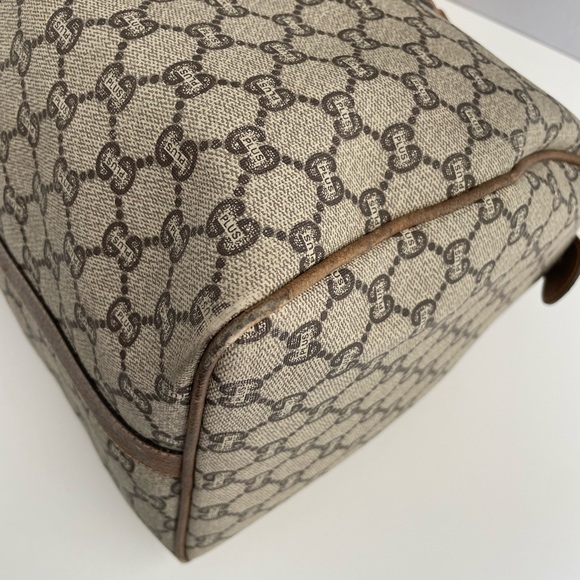 Auth VTG GUCCI PLUS Monogram Doctor Bag - Picture 11 of 13